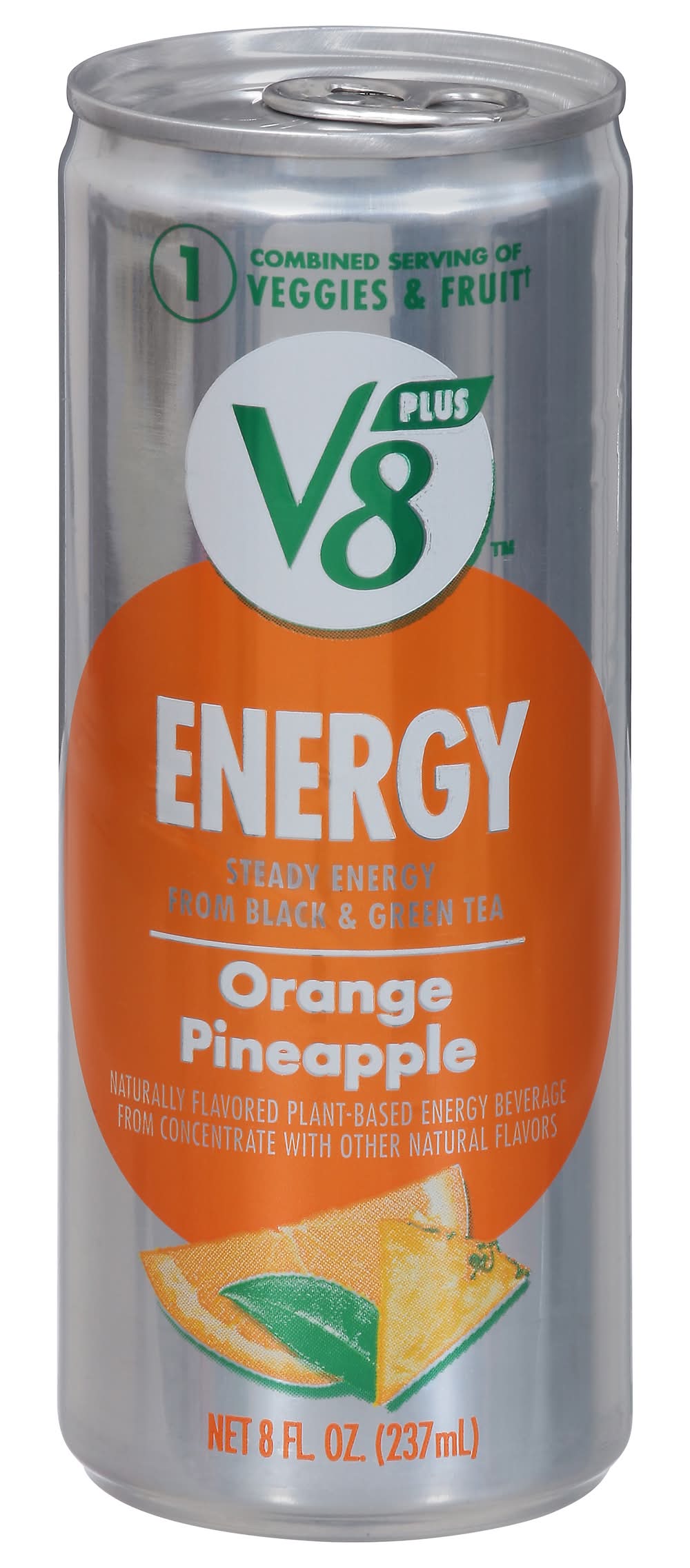 V8 Plus Energy Orange Pineapple Energy Beverage, Orange Pineapple (8 fl oz)