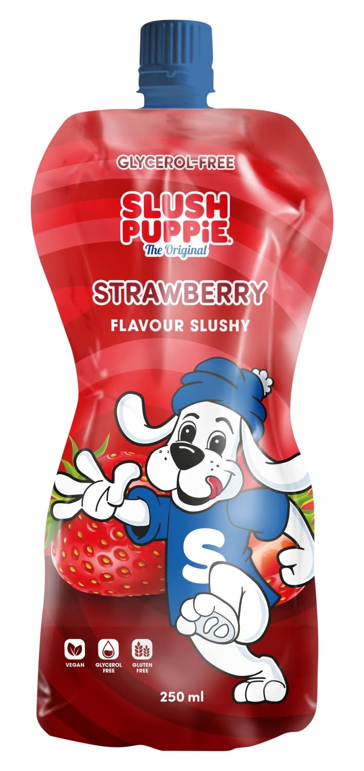 Slush Puppie Strawberry Kids Slush Drink 235ml
