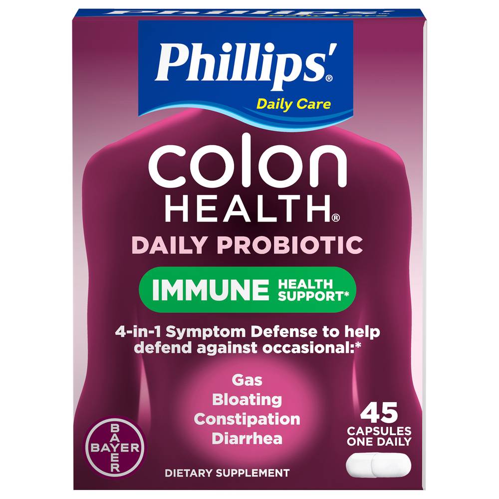 Phillips Colon Health Daily Probiotic Capsules (45 ct)