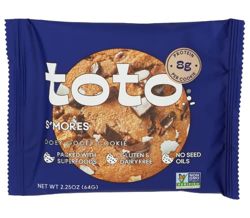 Toto Foods Co S'mores Ooey-Gooey Seed Oil Free Cookie