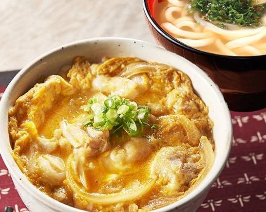 ふわとろ♪究極の親子丼と選べるミニうどんセット