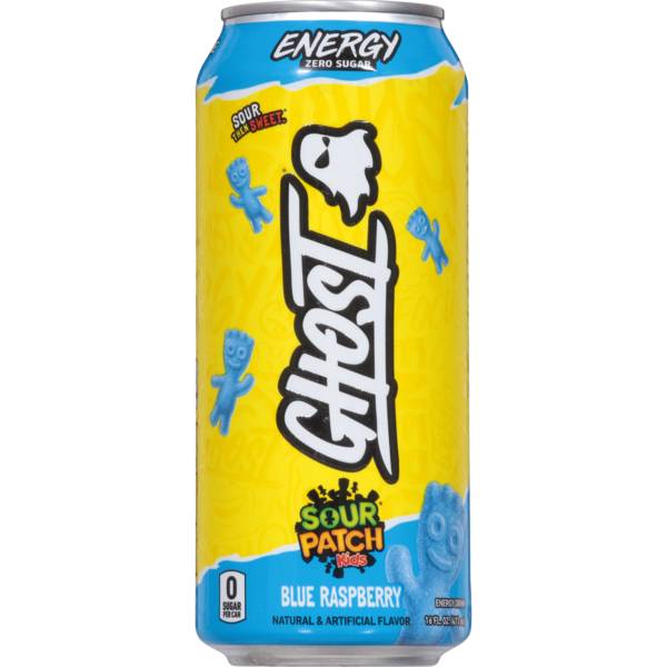 Ghost Energy Sour Patch Blue Raspberry 16oz