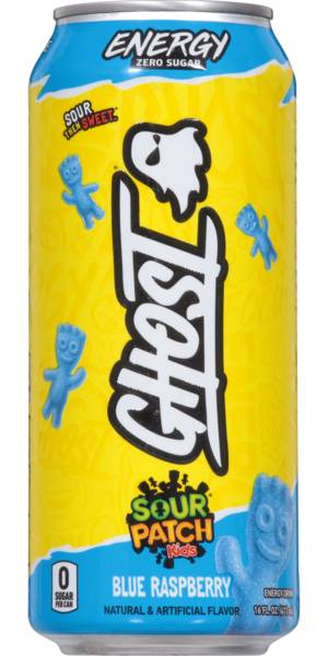 Ghost Energy Sour Patch Kids Blue Raspberry 16oz