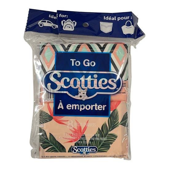 Scotties To Go pack Facial Tissues (8 units)