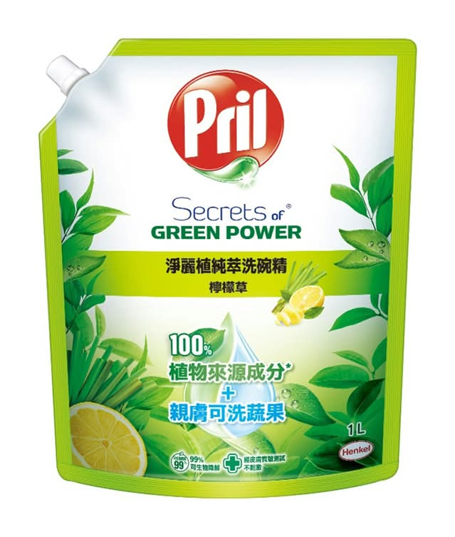 Pril淨麗小蘇打高效洗碗精補充檸檬草 | 1000 ml #44020585