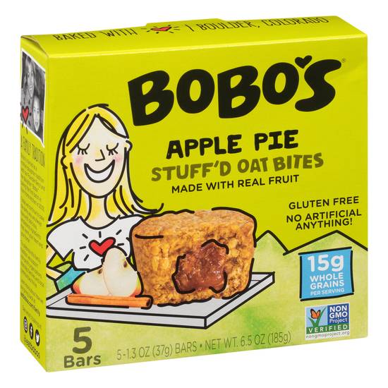Bobo's Stuff'd Apple Pie Oat Bites (5 ct)