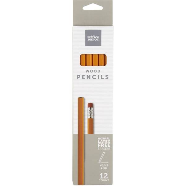 Office Depot Brand Wood Pencils Medium #2 Lead