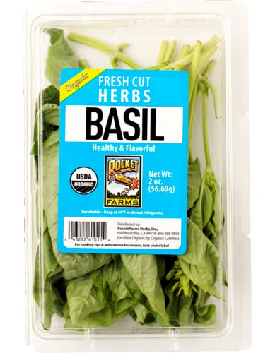 Rocket Farms Organic Basil