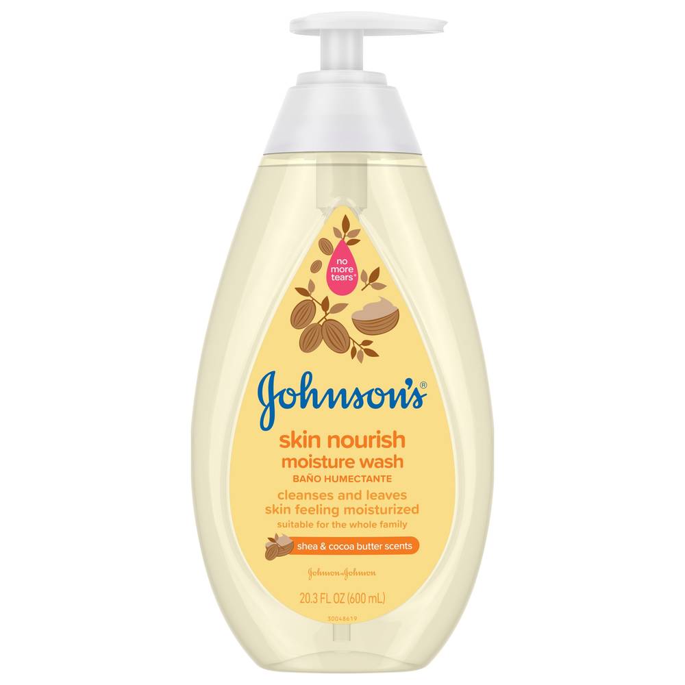 Johnson's Skin Nourish Moisture Body Wash, Shea & Cocoa Butter (20.3 fl oz)