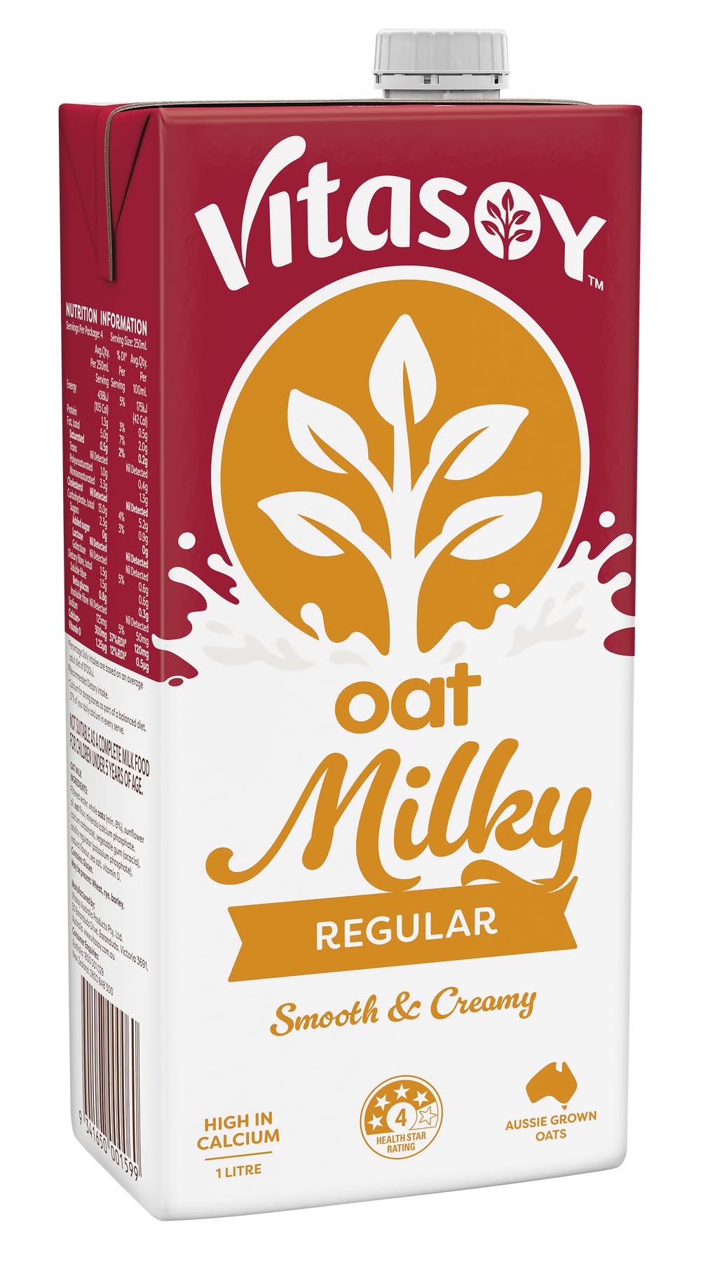 Vitasoy Smooth & Creamy Oat Milk (1L)
