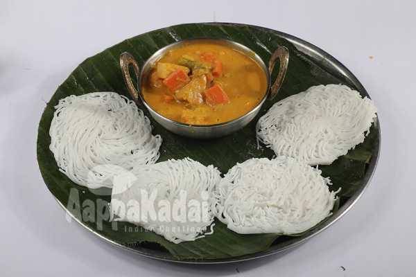 IDIYAPPAM WITH VEGITABLE KHURUMA