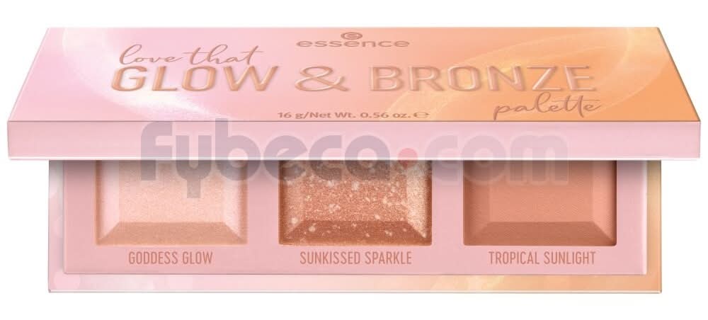 Paleta Iluminadorybronzer 16Grlove That Glow&Bronze Essence