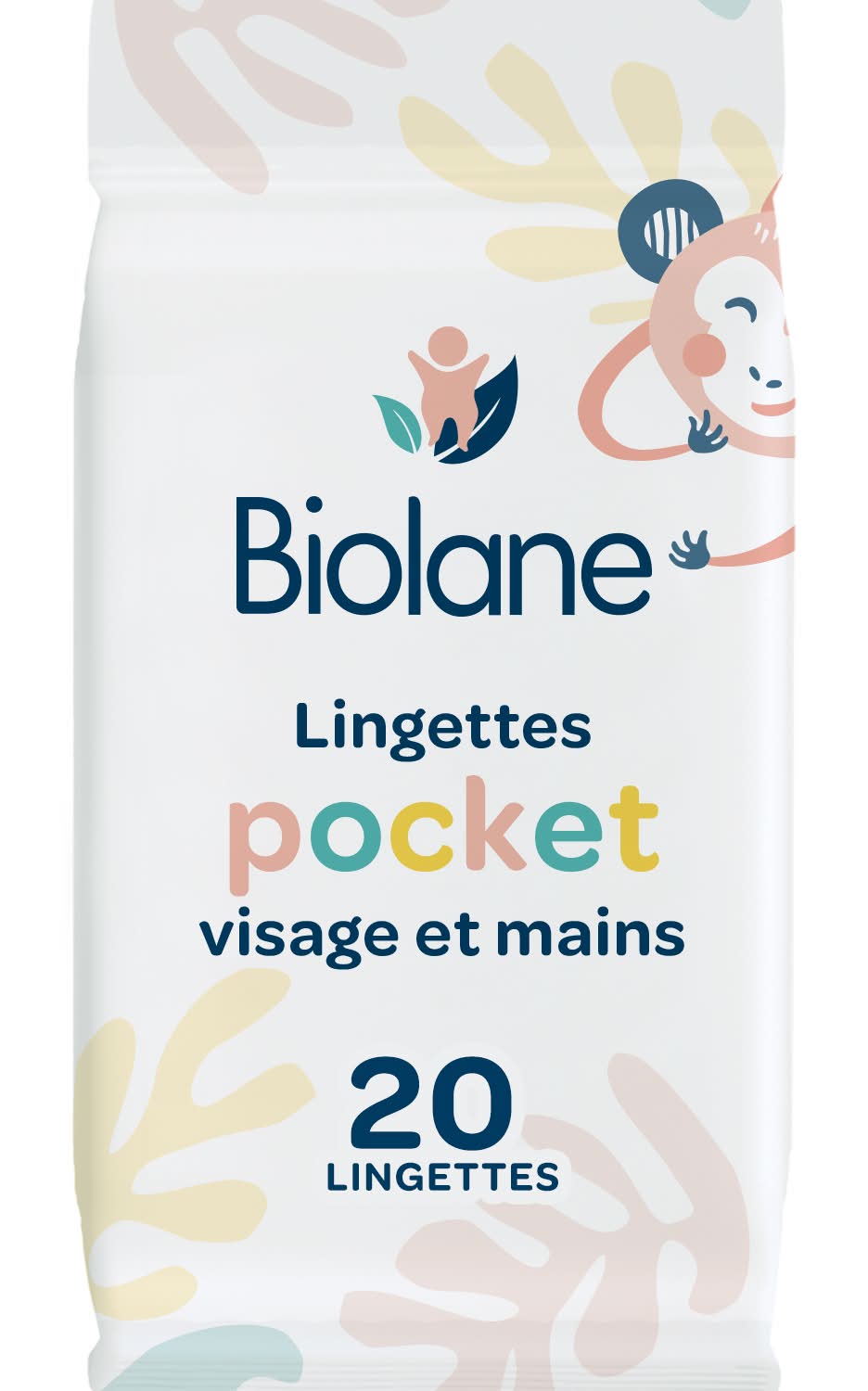 Biolane - Lingettes bébé visage & mains (40g)