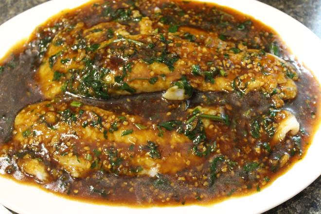 Steam Fish Fillet with Manchurian Sauce
