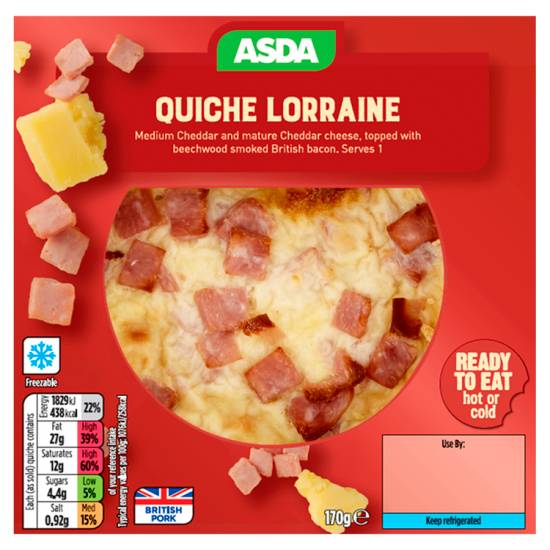 ASDA Quiche Lorraine (170g)