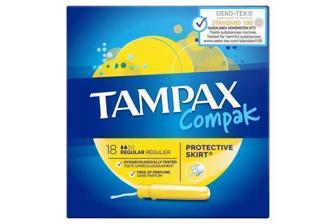 Tampax Compak Regular 18pk