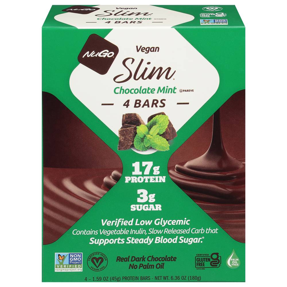 NuGo Slim Chocolate Mint Protein Bar (6.36 oz)