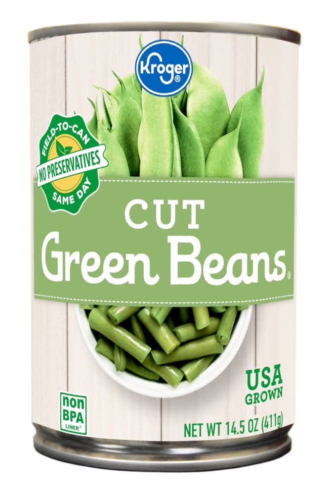 Kroger Cut Green Beans (14.5 oz)