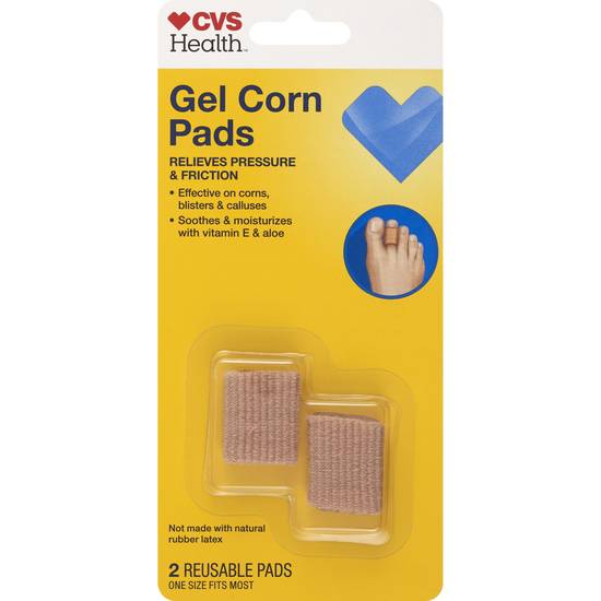 CVS Health Mineral Oil Gel Corn Pads, 2 CT