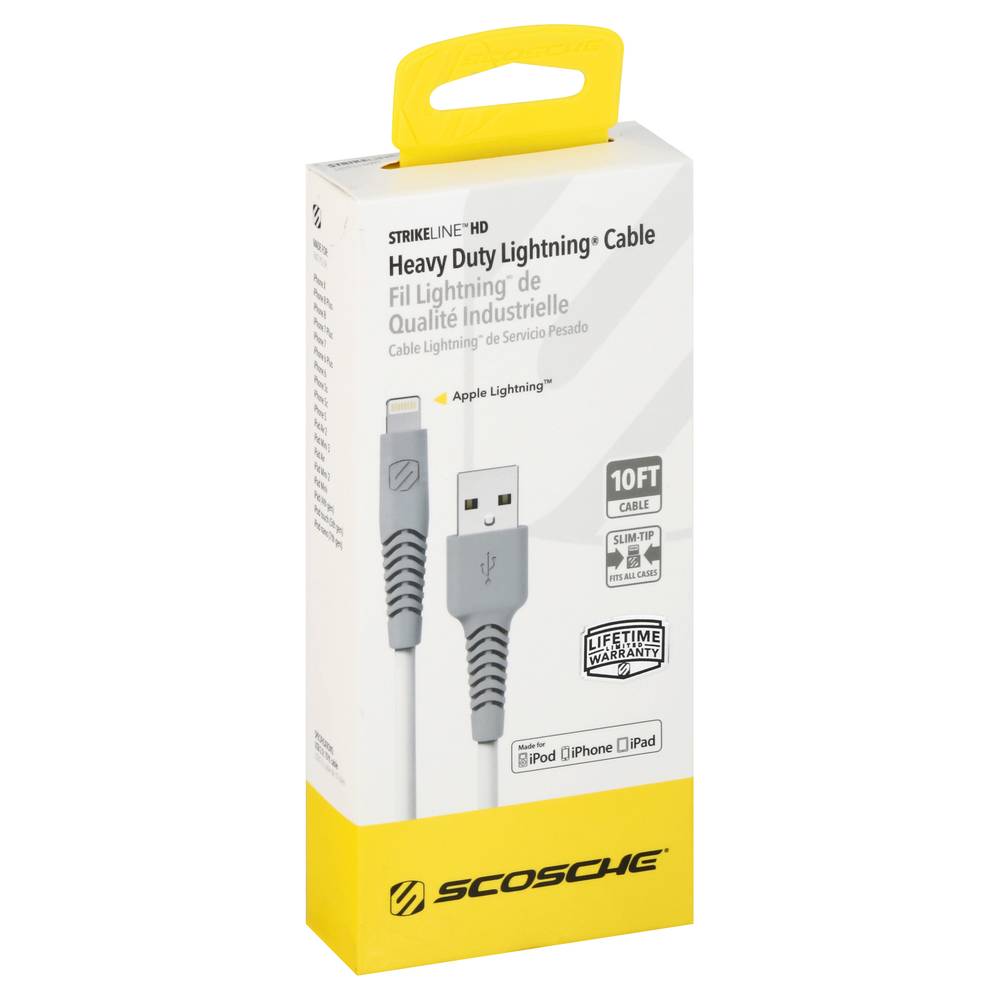 Scosche Heavy Duty Lightning Cable