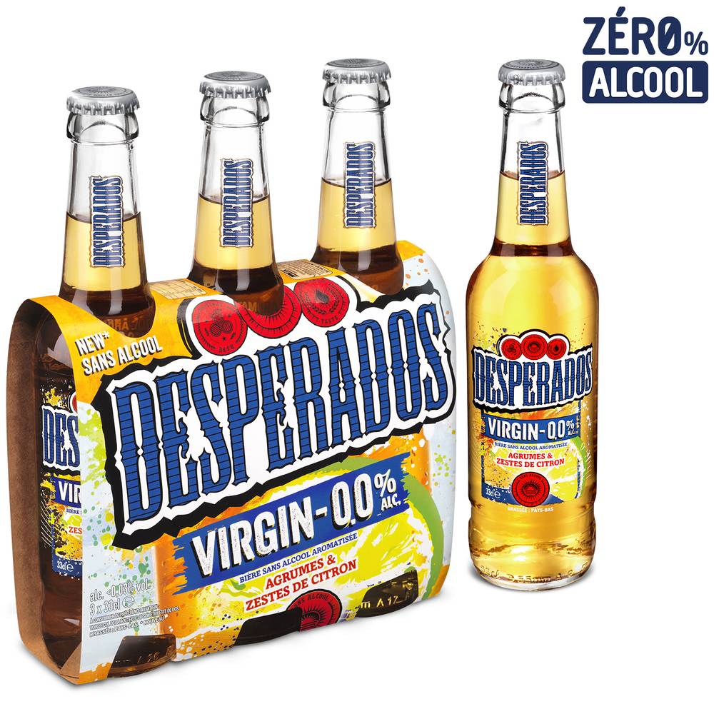 Desperados Virgin Bière (3 x 330 ml)