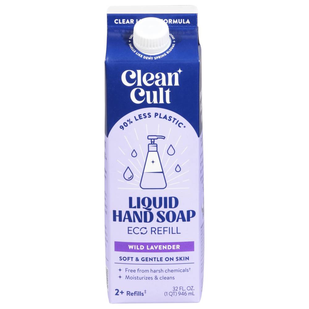 Cleancult Eco Refill Wild Lavender Liquid Hand Soap (32 fl oz)