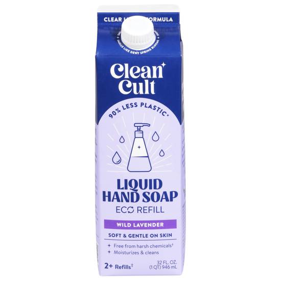 Cleancult Eco Refill Wild Lavender Liquid Hand Soap