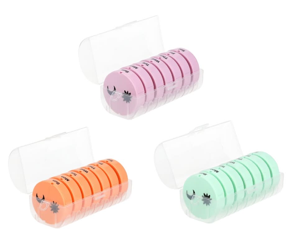Premier Plus Day Pill Organizer, 5x2.5 in (7 ct)
