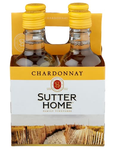 Sutter Home Chardonnay 4 Pack Bottles