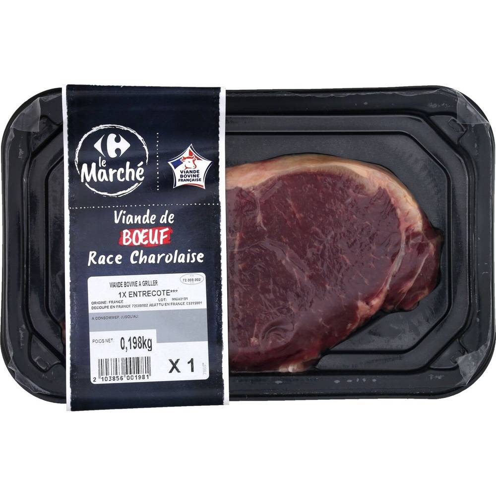 Carrefour Le Marché - Viande bovine race charolaise à griller