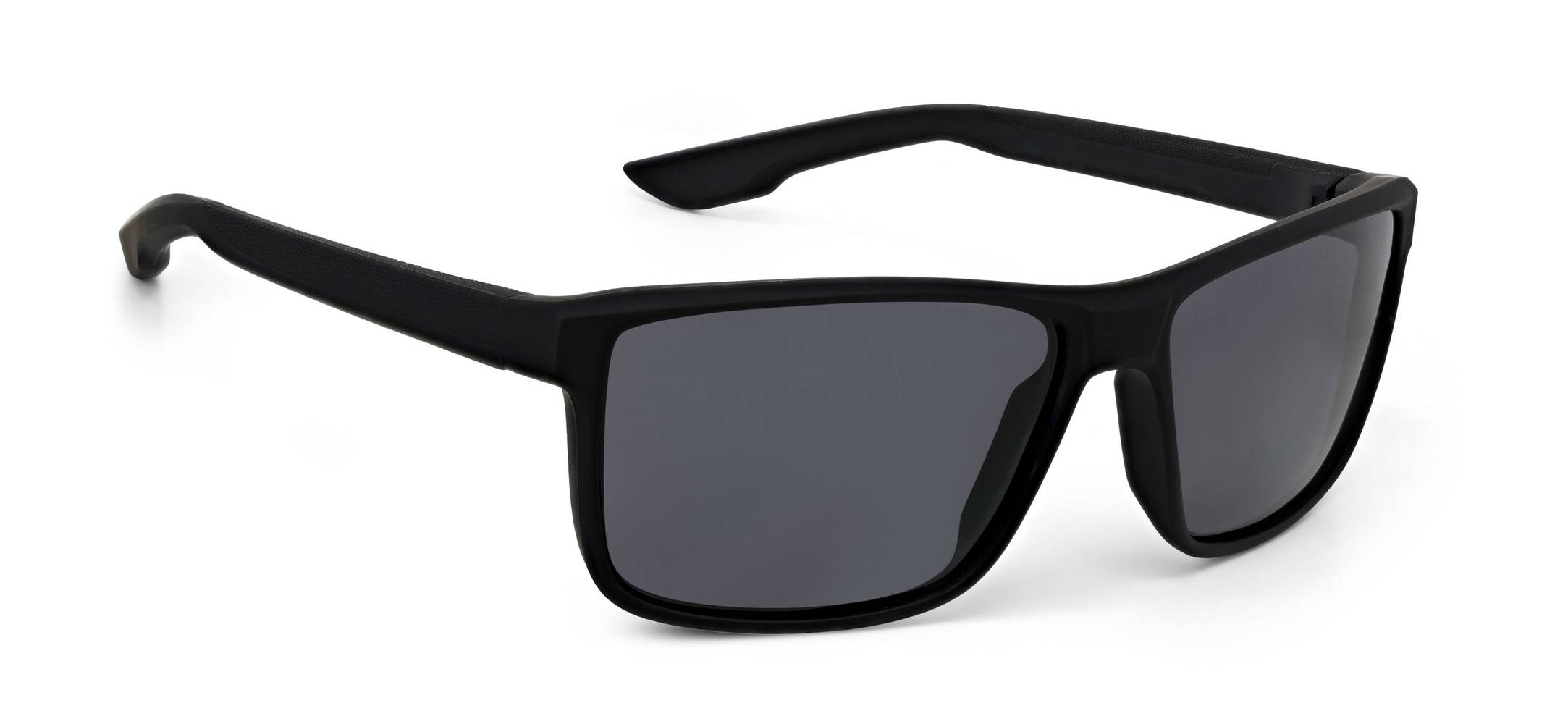 Hillman Men's Polarized Black Plastic Sunglasses | 1HE86913