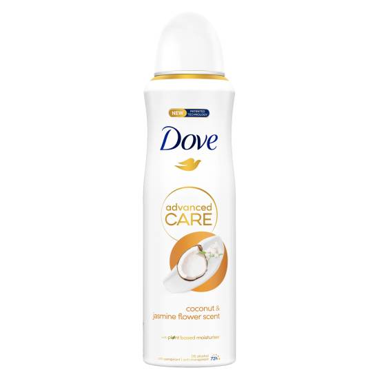 Dove Coconut - Jasmine Flower, Advanced Care Anti-Perspirant Deodorant Spray (200ml)