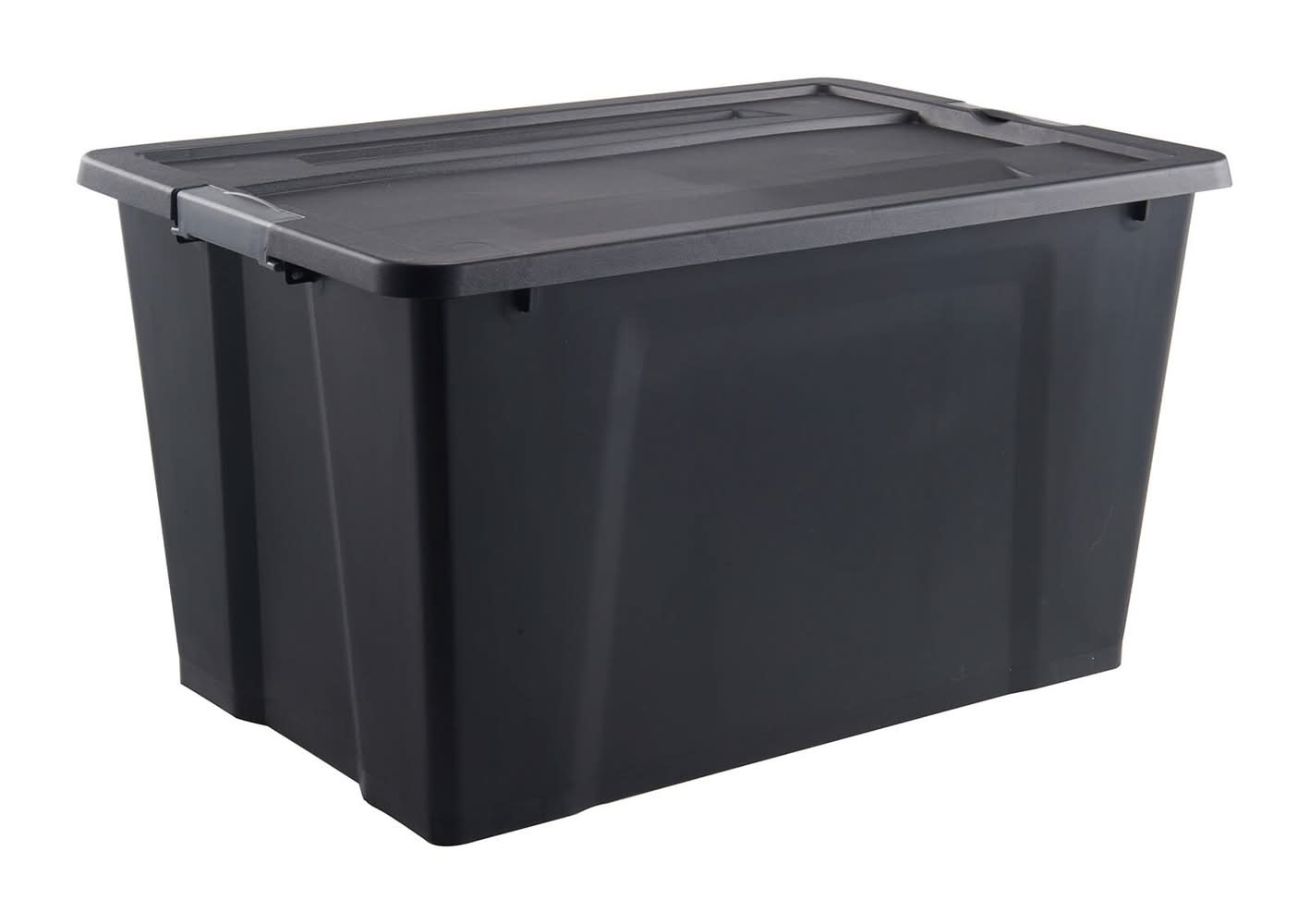 All Set 50L Black Storage Container Without Wheels