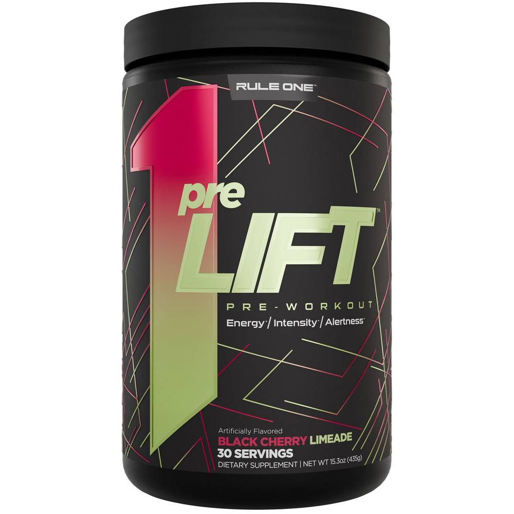 Prelift Pre-Workout – Black Cherry Limeade (15.3 Oz./30 Servings)