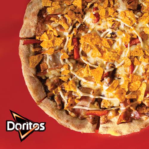 PIZZA BBQ DORITOS GARLIC