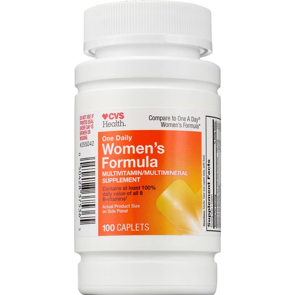 Cvs Health Women'S Multivitamin Tablets, 100 Ct