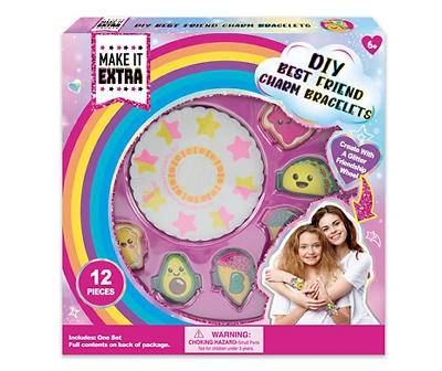 Creative Kids Make It Extra Best Friend Charm Bracelet Kit (12 ct)