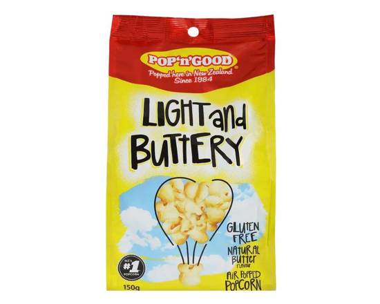 Pop n Good 15Og Light & Buttery Popcorn
