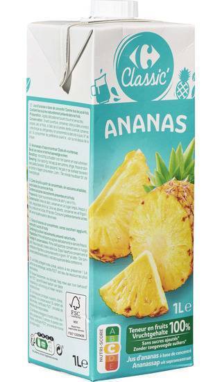 Carrefour Classic' - Jus d'ananas (1 L)