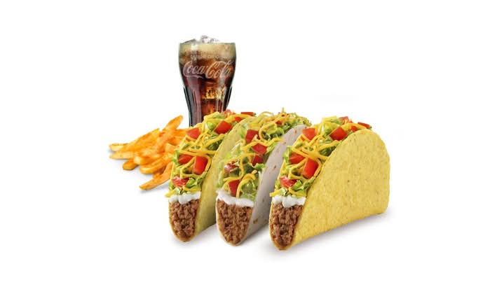 Menú 3 Tacos Supreme
