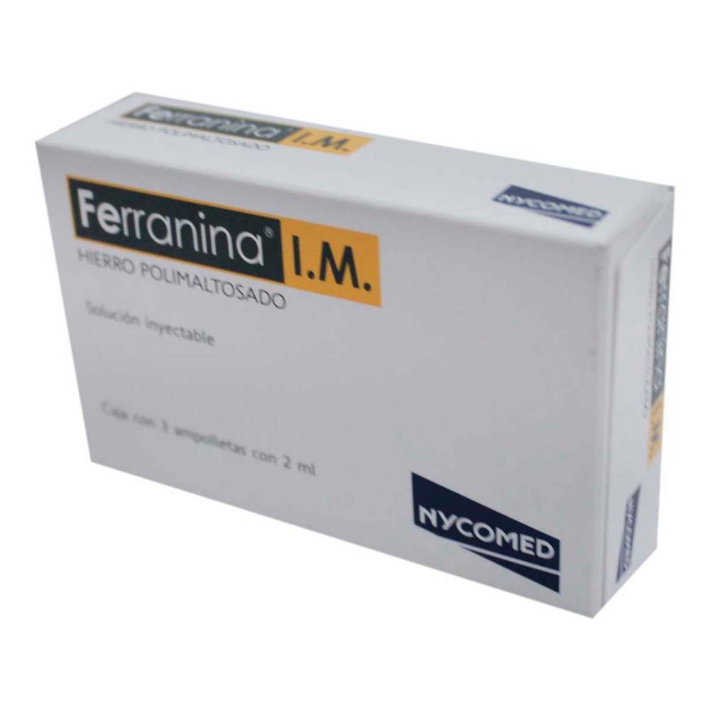 Takeda · Ferranina i.m. solución inyectable (300 g)