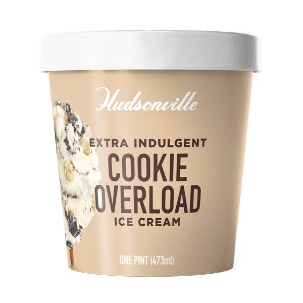 Hudsonville Cookie Overload Ice Cream