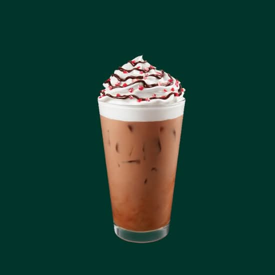 Peppermint Iced Mocha