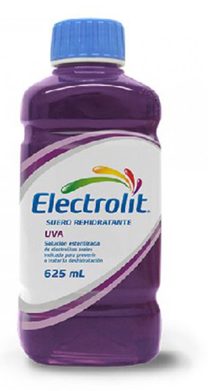 Electrolit · Suero rehidratante, uva (625 ml)
