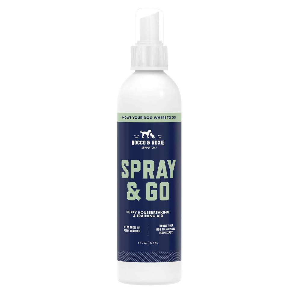Rocco & Roxie Supply Co. Spray & Go Attractant Puppy Housebreaking & Training Aid