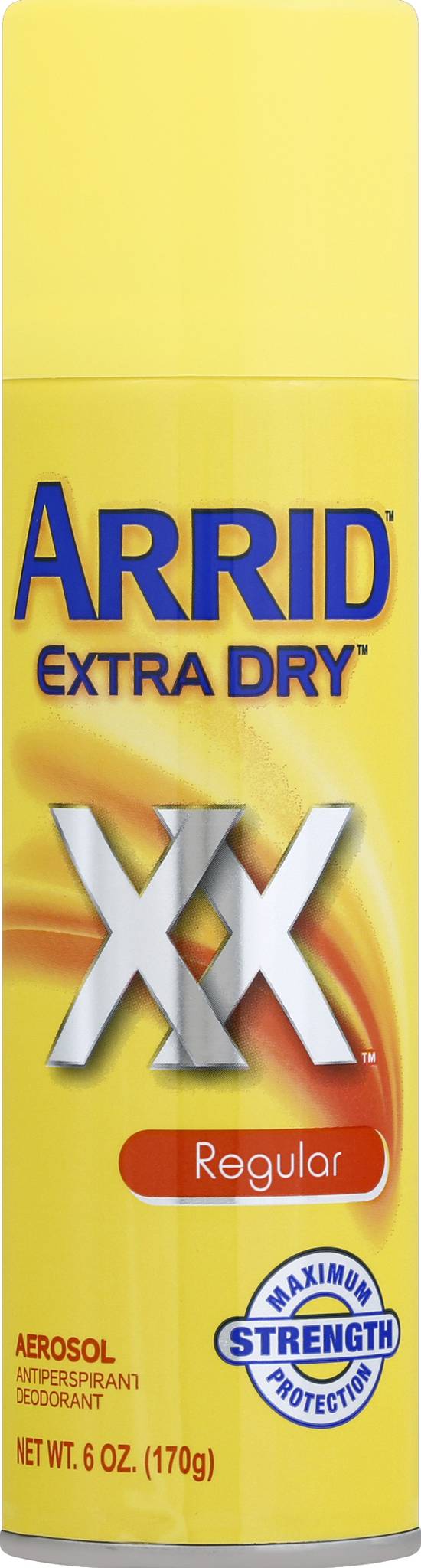 Arrid Extra Dry Aerosol Regular Antiperspirant Deodorant