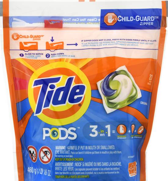 Tide Pods 3 in 1 Original Detergent