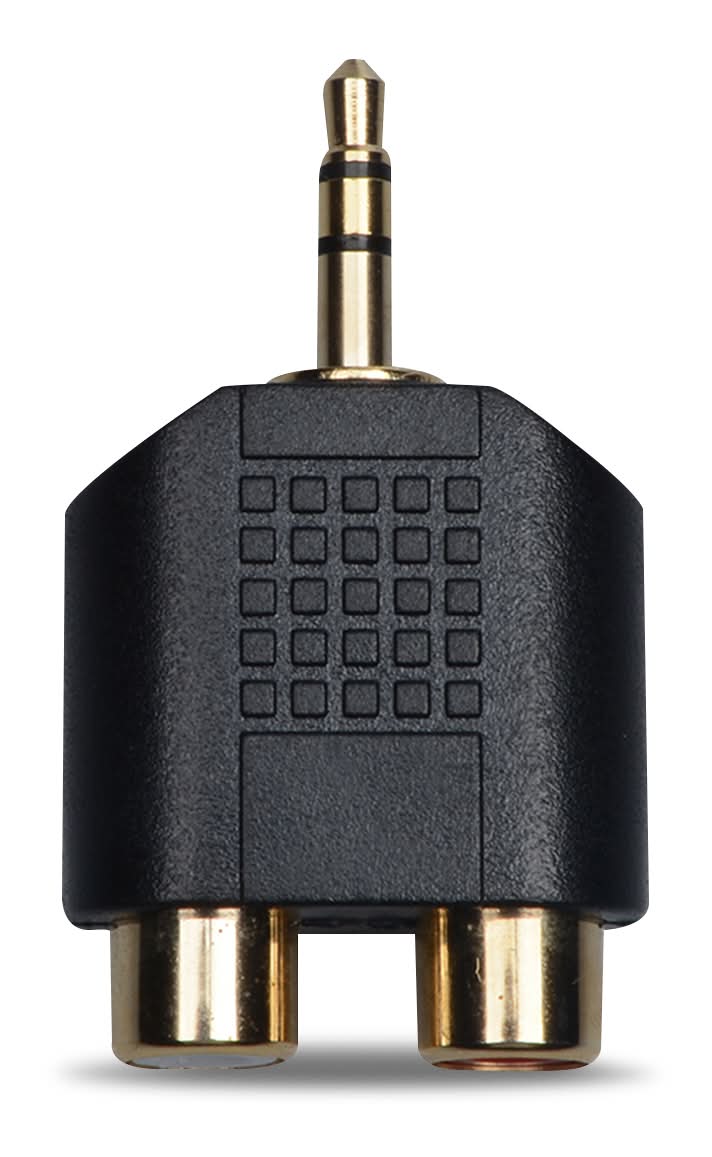 RadioShack · Adaptador de audio 3.5 mm a rca stereo (40 g)