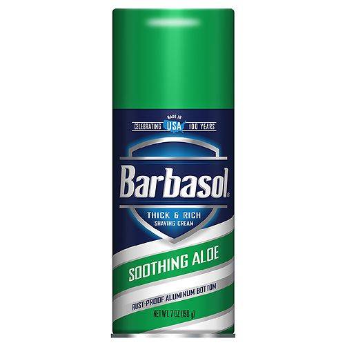 Barbasol Thick & Rich Soothing Aloe Shaving Cream - 7.0 oz