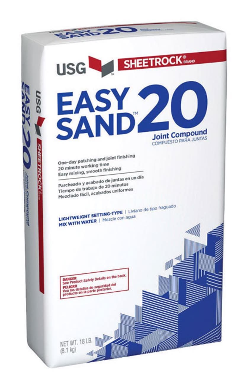 Usg Sheetrock Natural Easy Sand 20 Joint Compound 18 Lb
